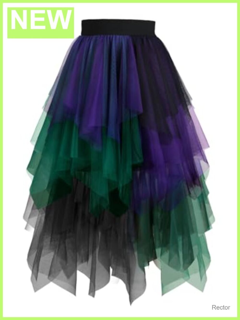 Women's Tulle Skirts Layered Midi Skirt